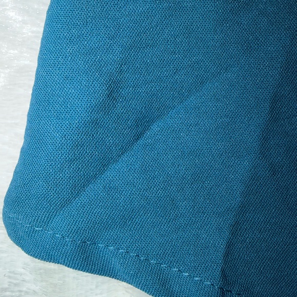 Teal Wide-Leg Jumpsuit - Picture 8 of 13